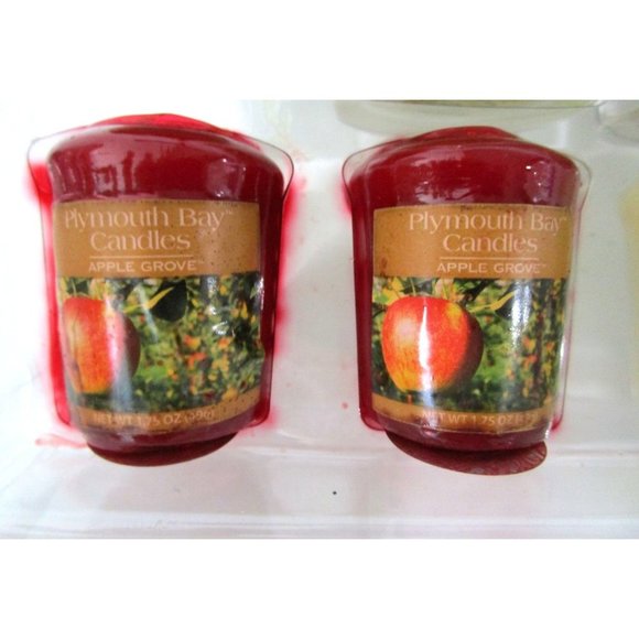 Plymouth Bay by Yankee Candle Votive Sampler Twelve Candles Open Box - Picture 4 of 16